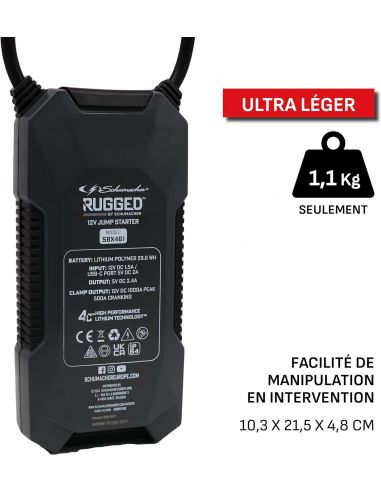 Chargeur de batterie Unicraft Booster de démarrage SB 500 - Optimachines