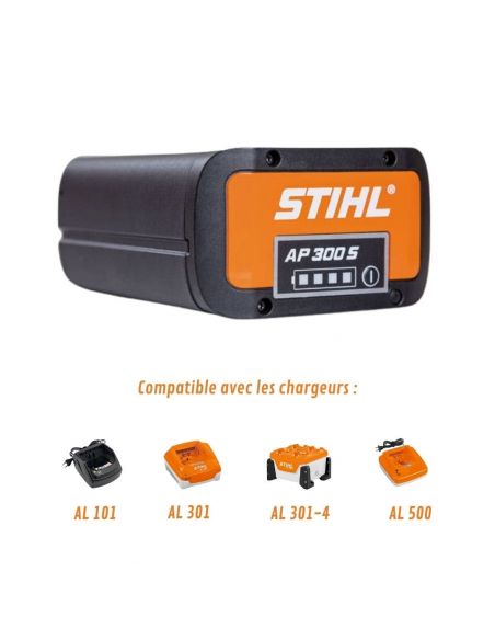 batterie stihl ap 300 s comptabilité